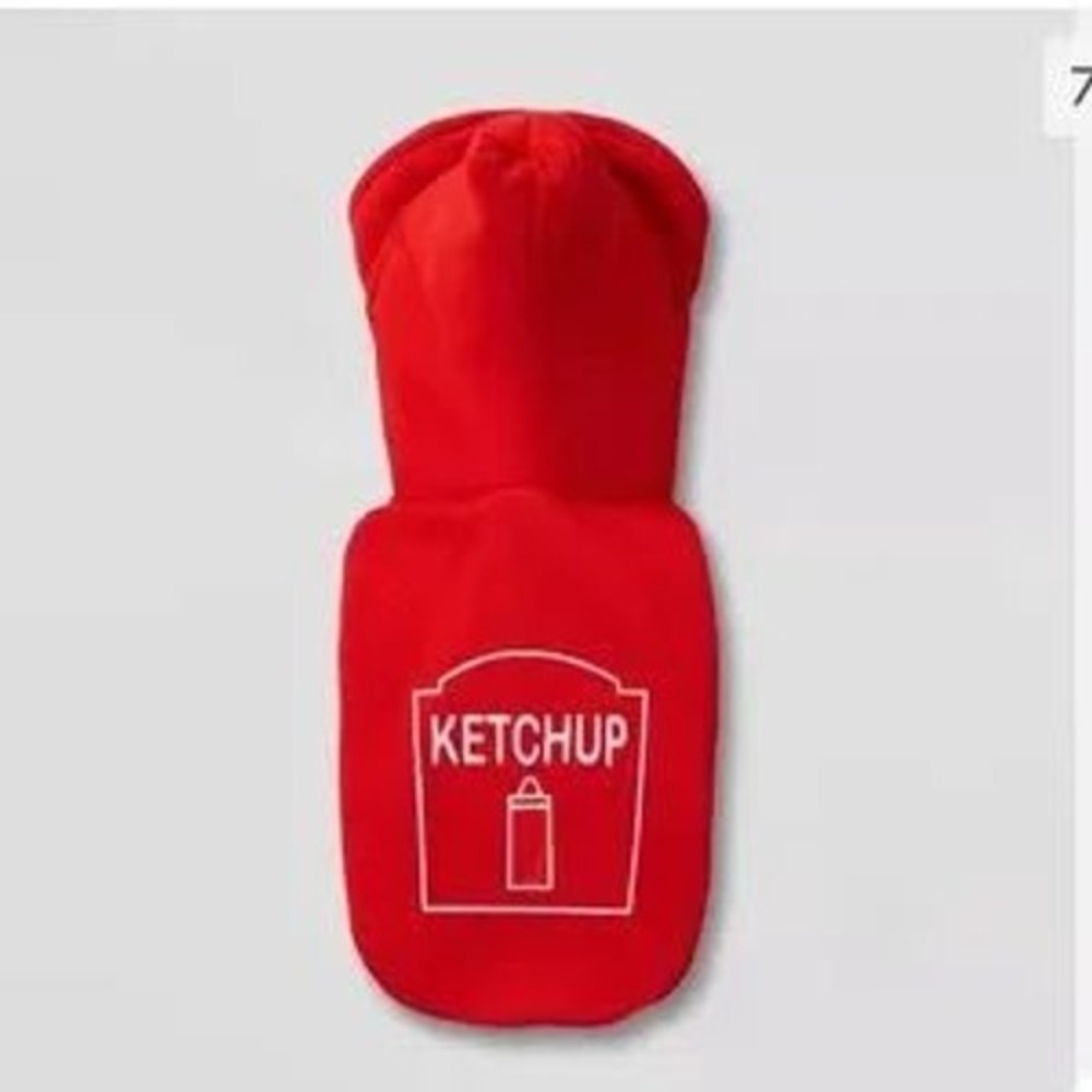 Hyde & Eek! Boutique Pet Ketchup Costume Extra Large XL Dog Halloween